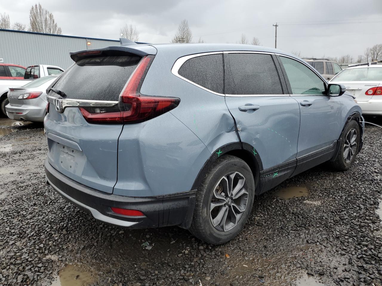 2020 Honda CR-V VIN 7FARW1H87LE012338 Copart auction photo, front end damage thumbnail 3