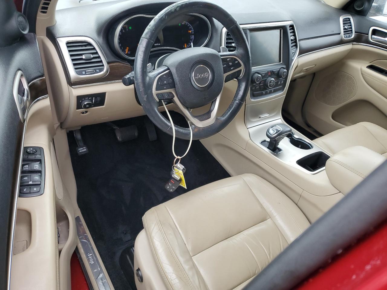 2014 Jeep Grand Cherokee VIN 1C4RJEBG3EC536460 Copart auction photo, water/flood damage thumbnail 8