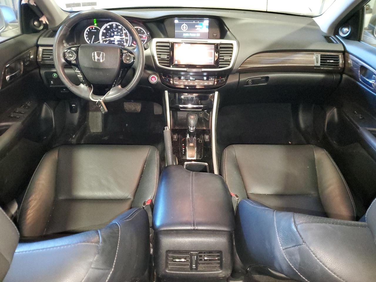 2017 Honda Accord VIN 1HGCR2F84HA214444 Copart auction photo, front end / rear end damage thumbnail 8