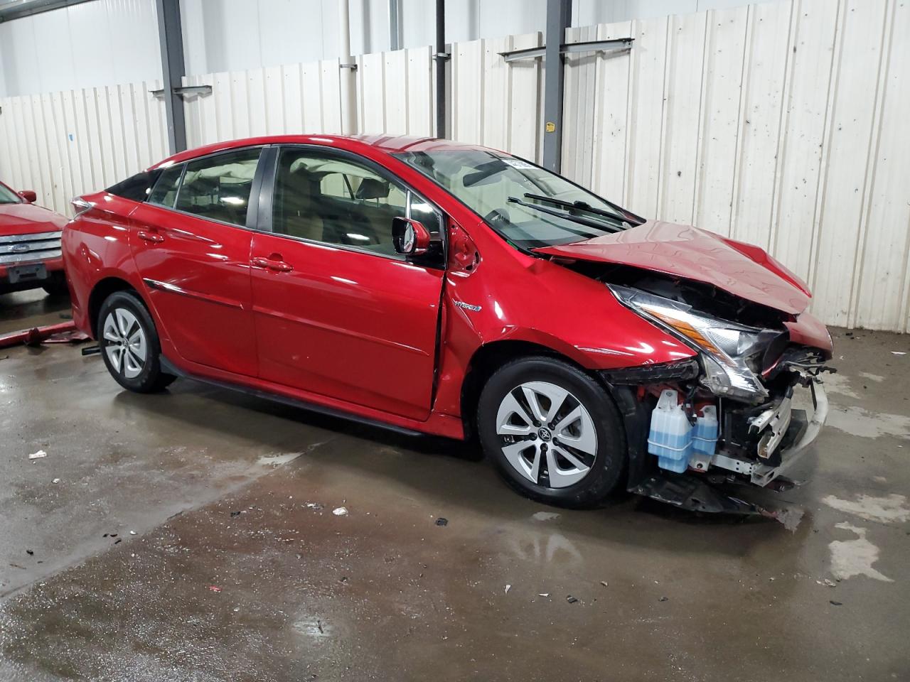 2016 Toyota Prius VIN JTDKARFU9G3504124 Copart auction photo, front end damage thumbnail 4