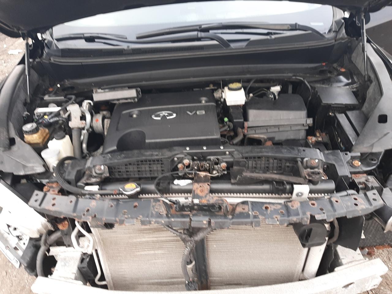 2013 Infiniti JX VIN 5N1AL0MMXDC316644 Copart auction photo, front end damage thumbnail 7