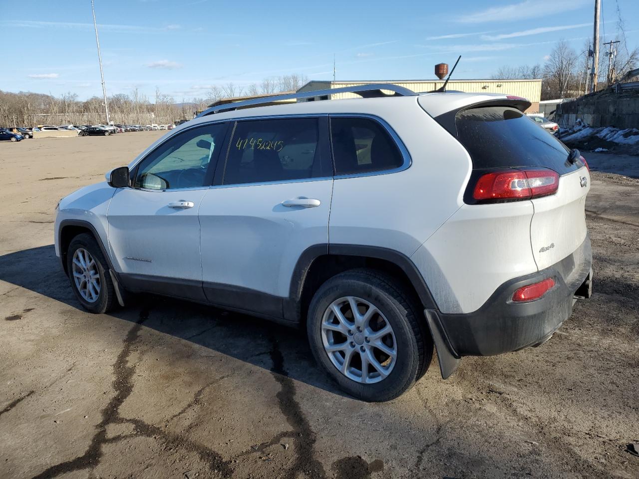 2014 Jeep Grand Cherokee VIN 1C4PJMCS4EW246151 Copart auction photo, side / rear end damage thumbnail 2