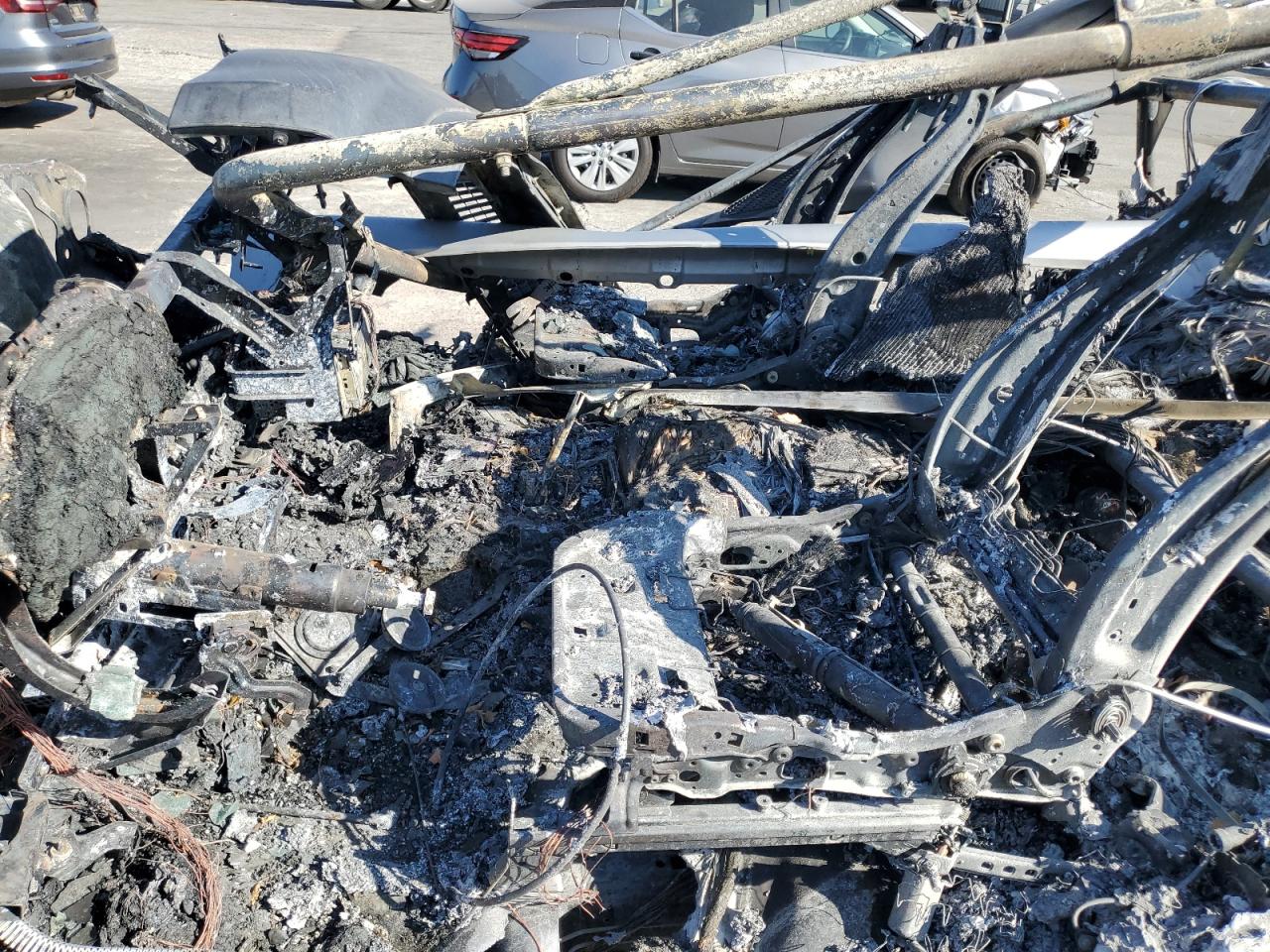 2015 Ford F-150 VIN 1FTEX1CF2FKE10304 Copart auction photo, burn damage thumbnail 7