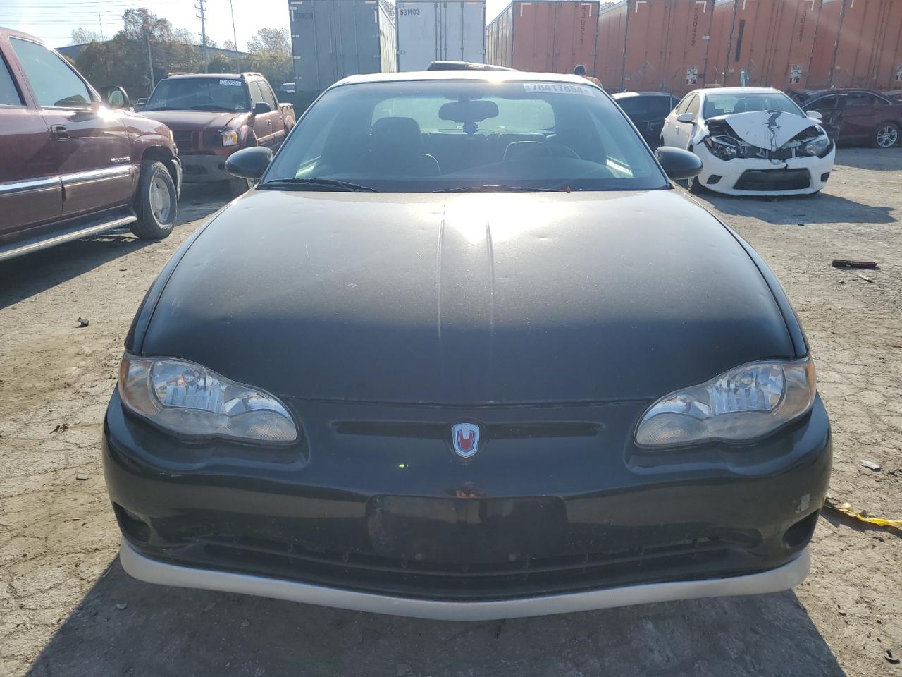 2001 Chevrolet Monte Carlo VIN 2G1WX15KX19313384 Copart auction photo, hail damage thumbnail 5