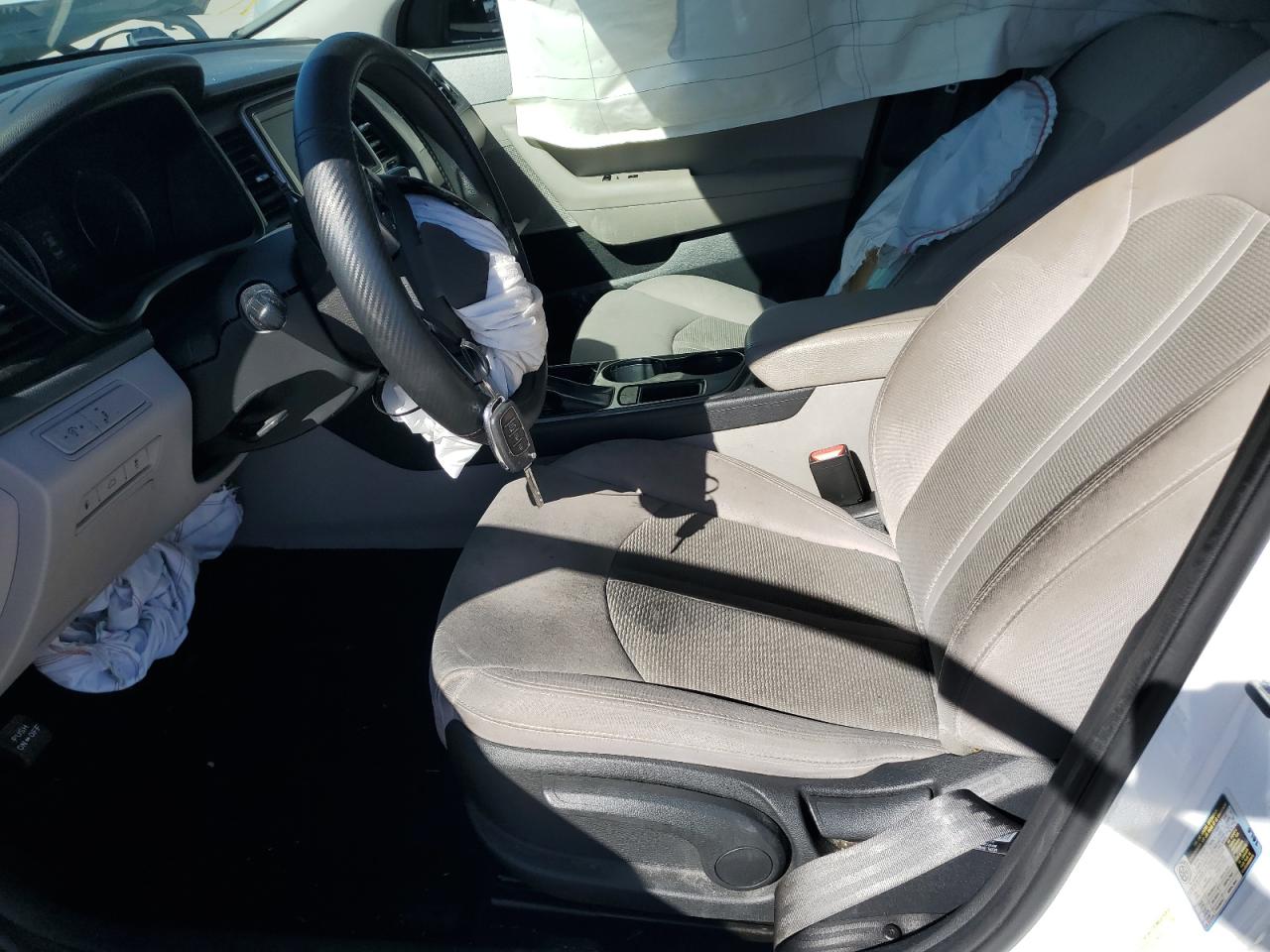 2019 Hyundai Sonata VIN 5NPE24AF7KH786864 Copart auction photo, front end damage thumbnail 7