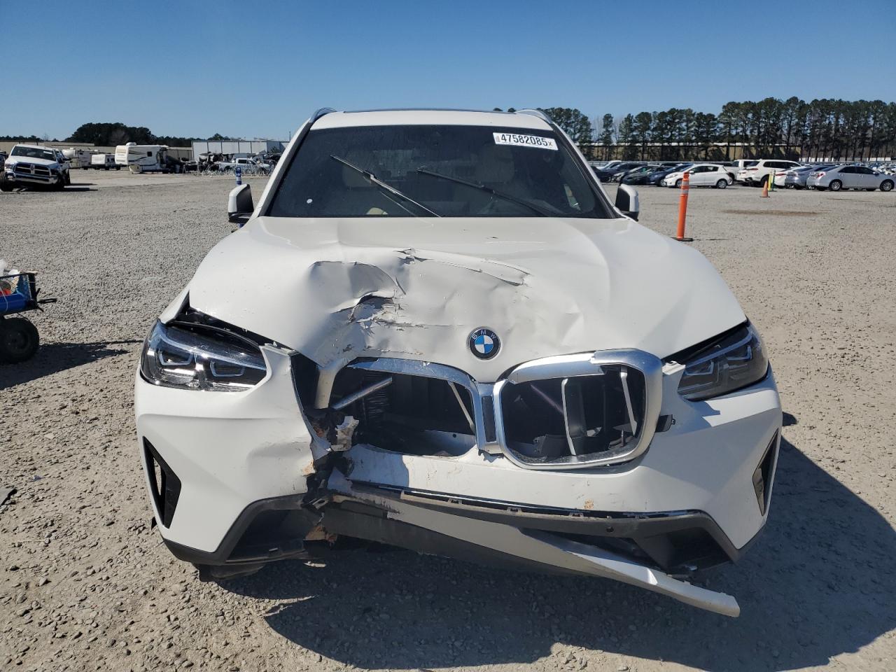 2024 BMW X3 VIN WBX57DP01RN268427 Copart auction photo, front end damage thumbnail 5
