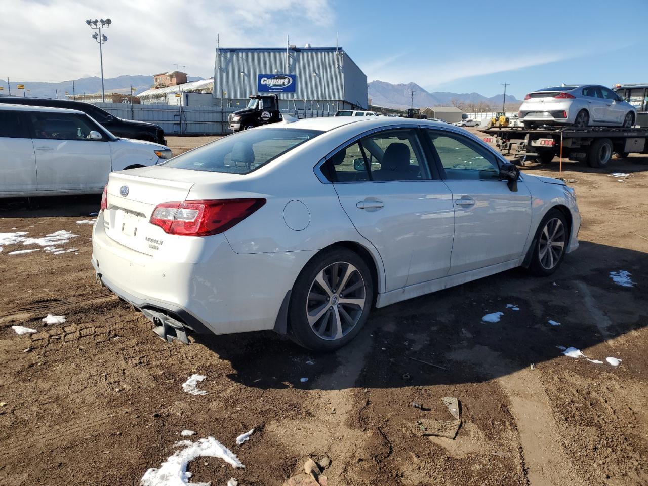 2018 Subaru Legacy VIN 4S3BNEN68J3008237 Copart auction photo, undercarriage / front end damage thumbnail 3