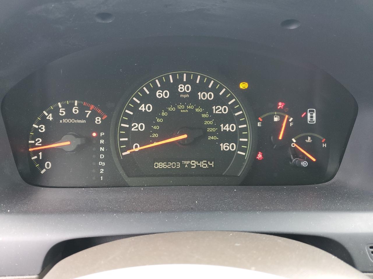 2004 Honda Accord VIN 1HGCM56194A034521 Copart auction photo, front end / undercarriage damage thumbnail 9