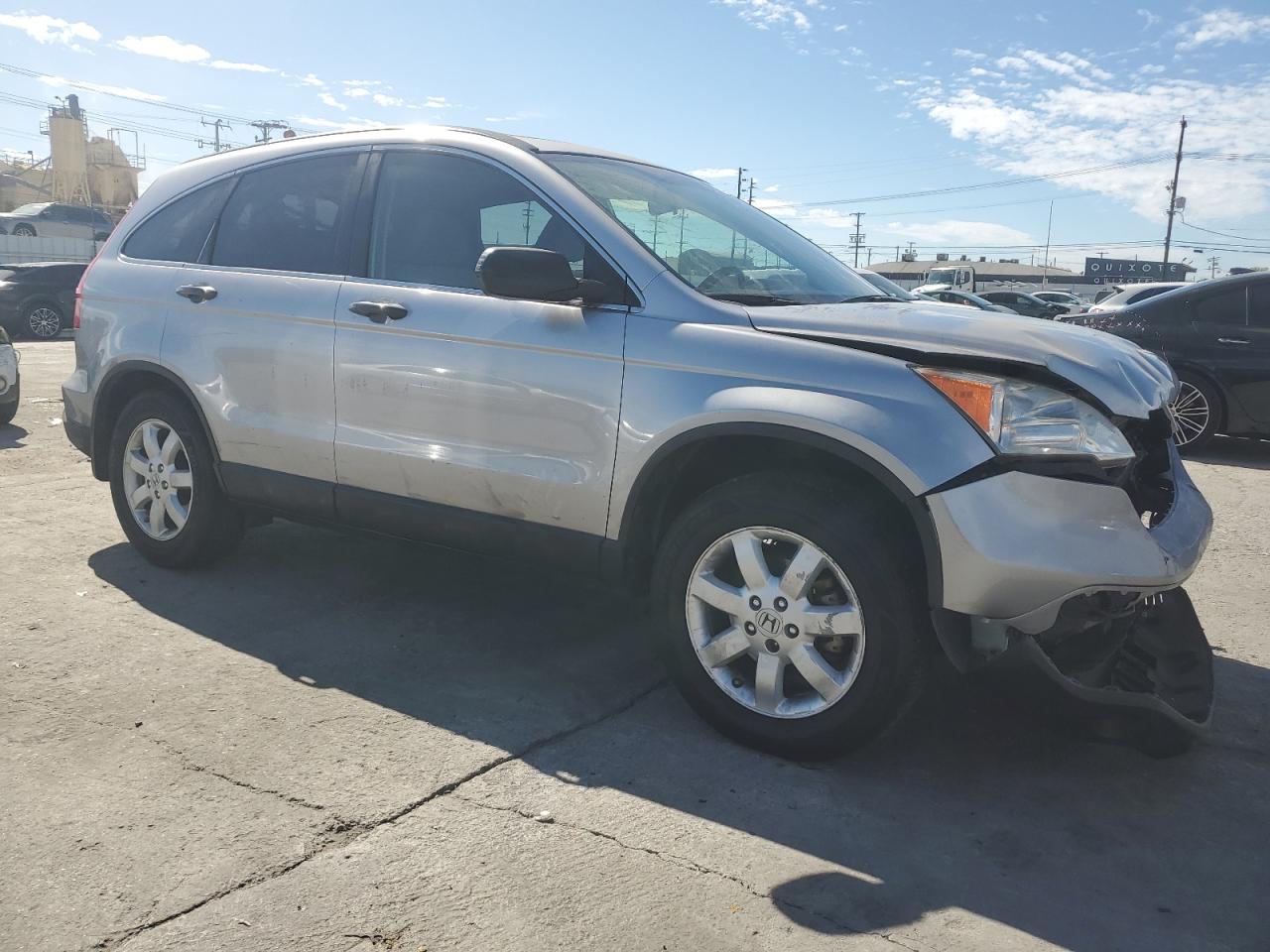 2008 Honda CR-V VIN JHLRE38528C008737 Copart auction photo, front end damage thumbnail 4