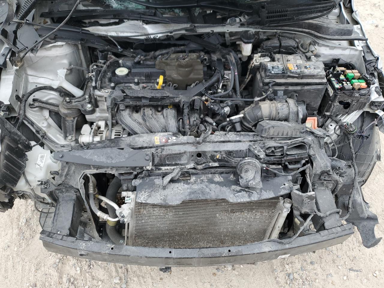 2023 KIA Rio VIN 3KPA24AD5PE619007 Copart auction photo, all over damage thumbnail 13