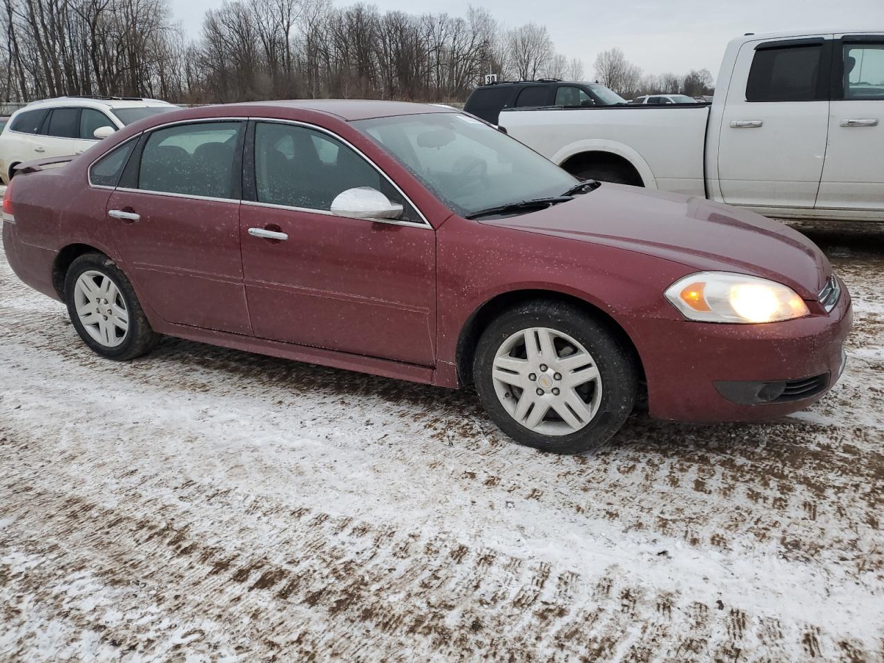 2011 Chevrolet Impala VIN 2G1WB5EK7B1154667 Copart auction photo, side / minor dent/scratches damage thumbnail 4