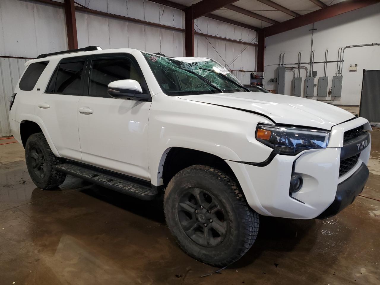 2014 Toyota 4Runner VIN JTEBU5JR6E5198807 Copart auction photo, top/roof / rear end damage thumbnail 4