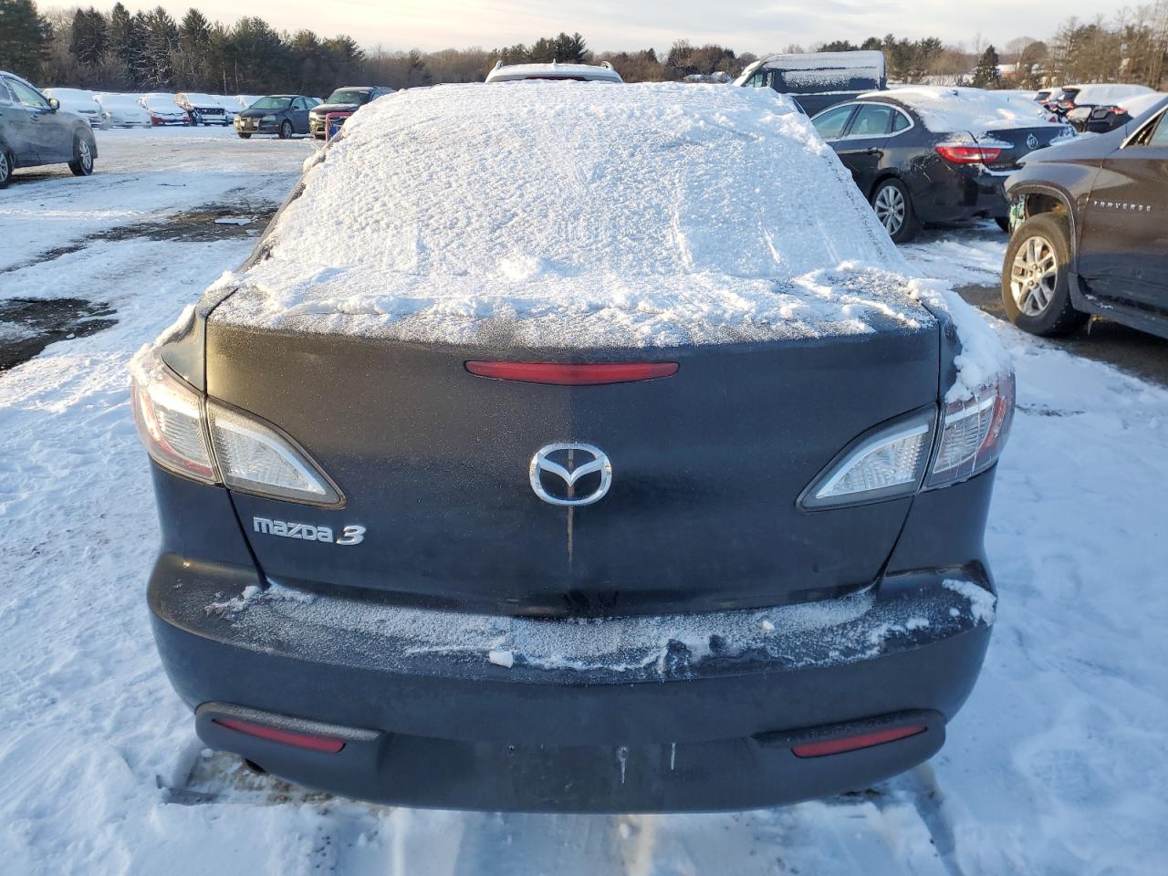 2010 Mazda 3 VIN JM1BL1SG1A1199457 Copart auction photo, front end damage thumbnail 6