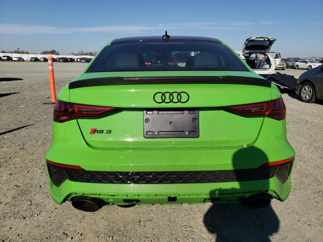 2024 Audi RS3 VIN WUAG4DGY8RA911239 Copart auction photo, side / front end damage thumbnail 6