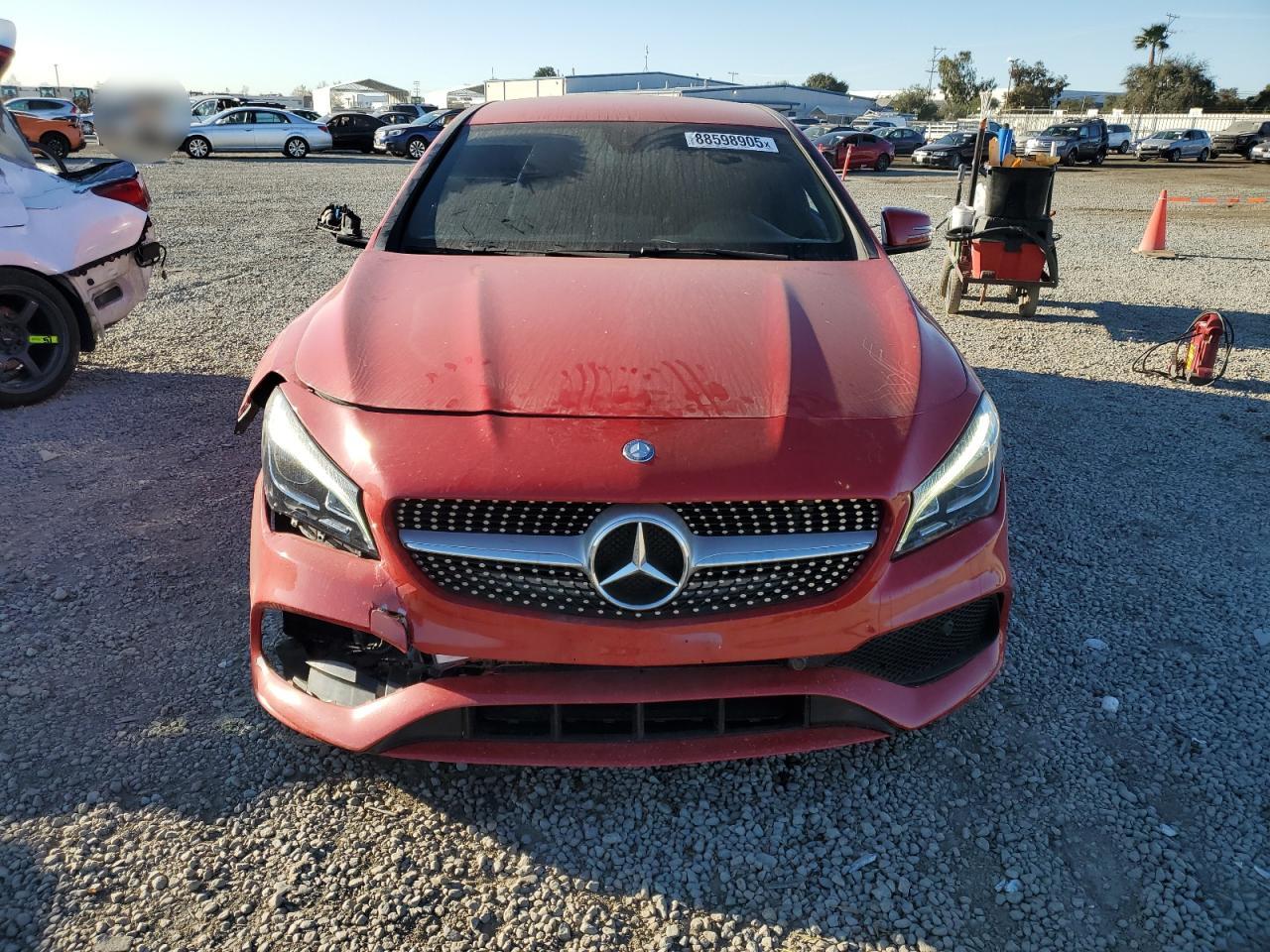2017 Mercedes-Benz CLA-klasse VIN WDDSJ4EB5HN468382 Copart auction photo, all over damage thumbnail 5