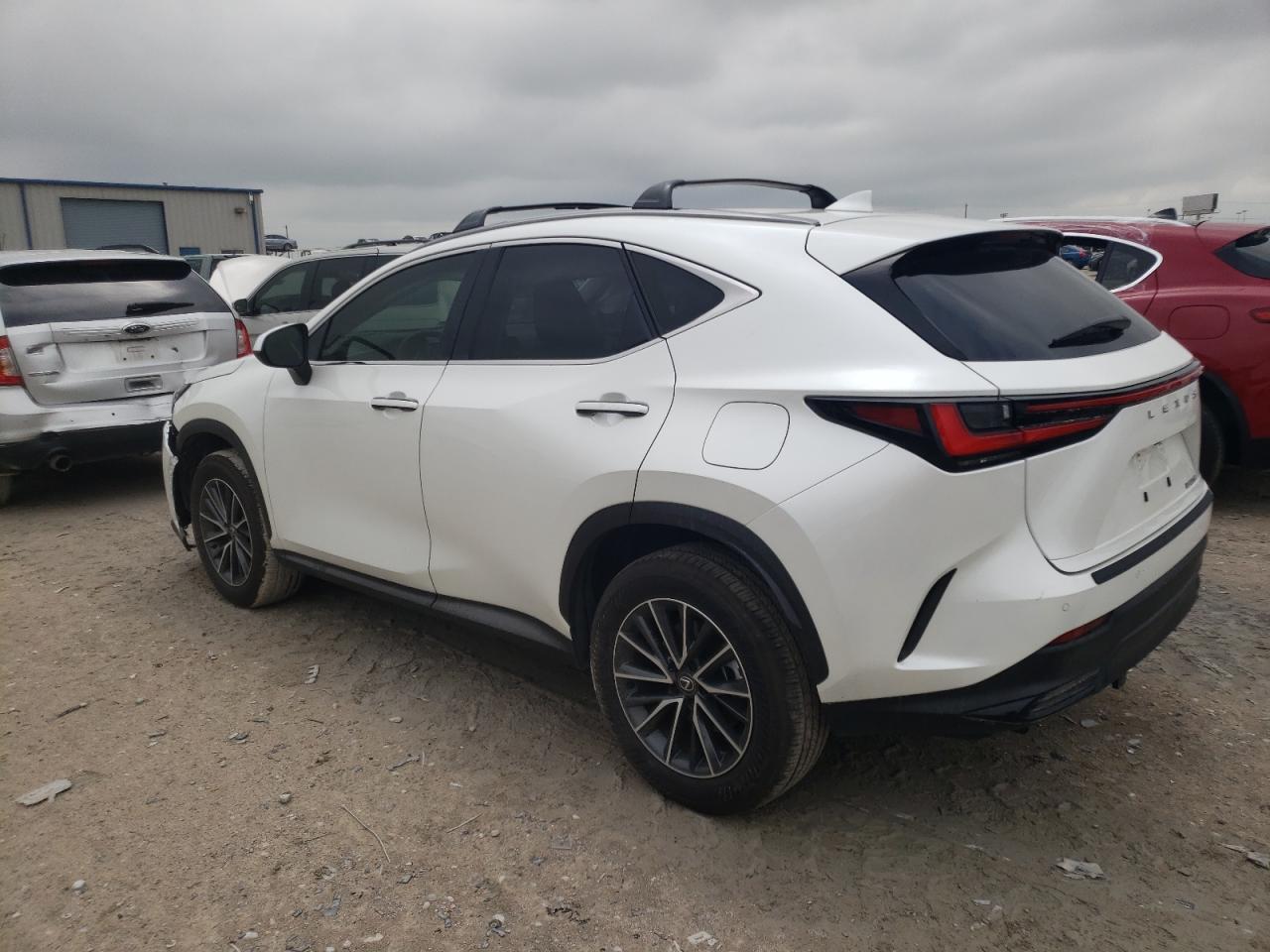 2024 Lexus NX VIN JTJGDCAZ1R2009466 Copart auction photo, undercarriage / side damage thumbnail 2