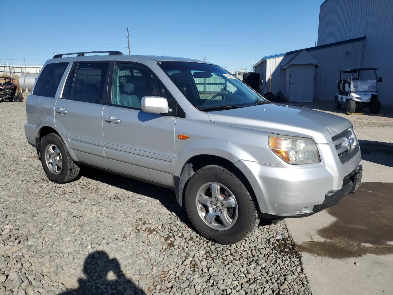 2006 Honda Pilot VIN 2HKYF18566H530766 Copart auction photo, front end damage thumbnail 4