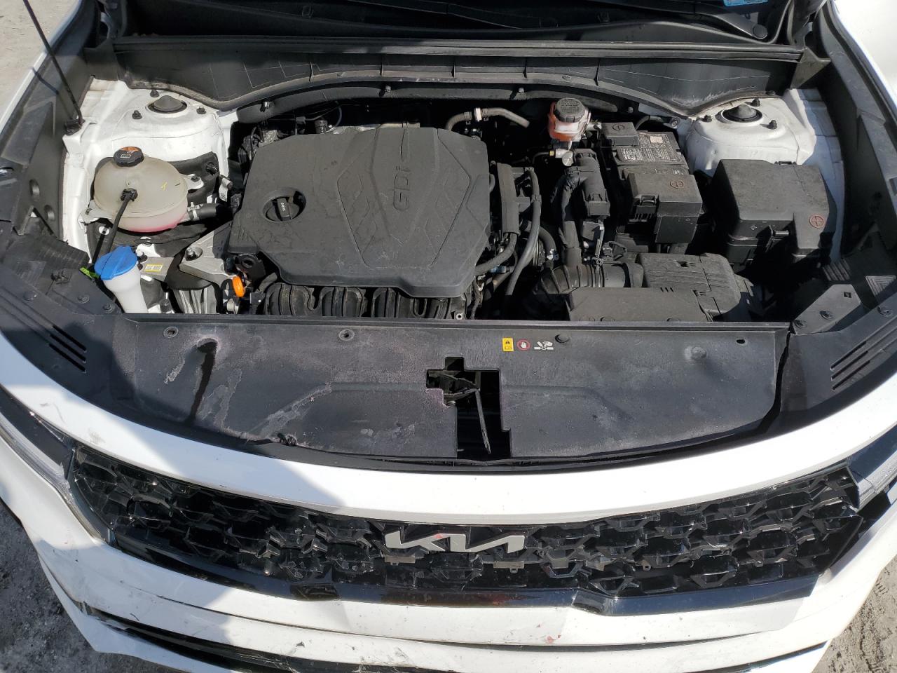 2023 KIA Sorento VIN 5XYRL4LC9PG199145 Copart auction photo, front end / minor dent/scratches damage thumbnail 13