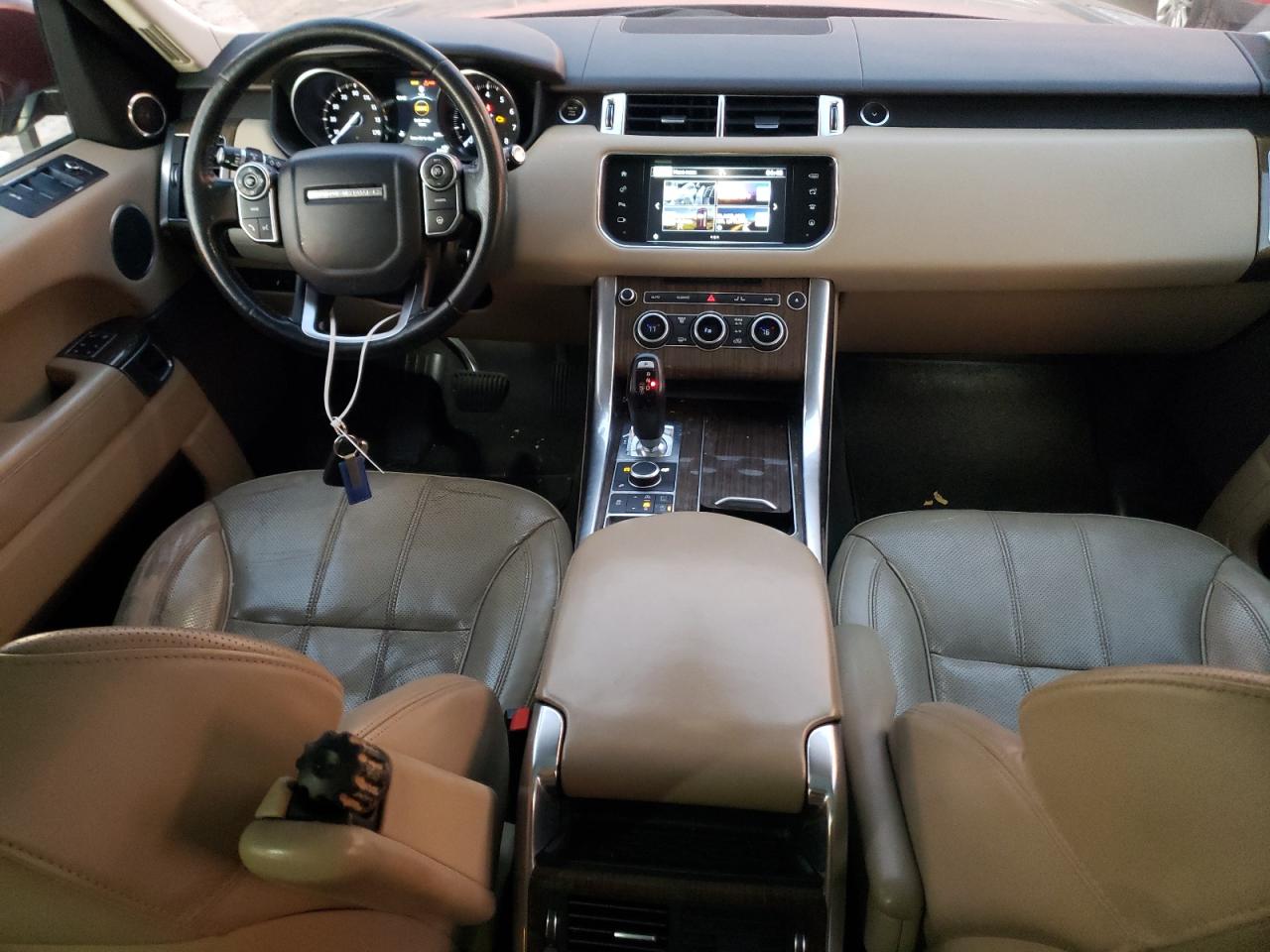 2016 Land Rover Range Rover VIN SALWR2PF5GA663860 Copart auction photo, rear end / front end damage thumbnail 8