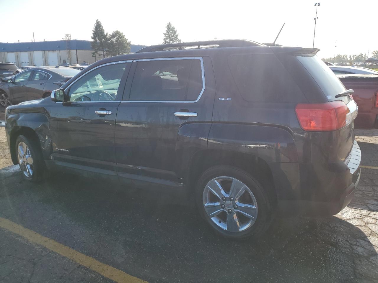 2015 GMC Terrain VIN 2GKALREK0F6384666 Copart auction photo, side damage thumbnail 6