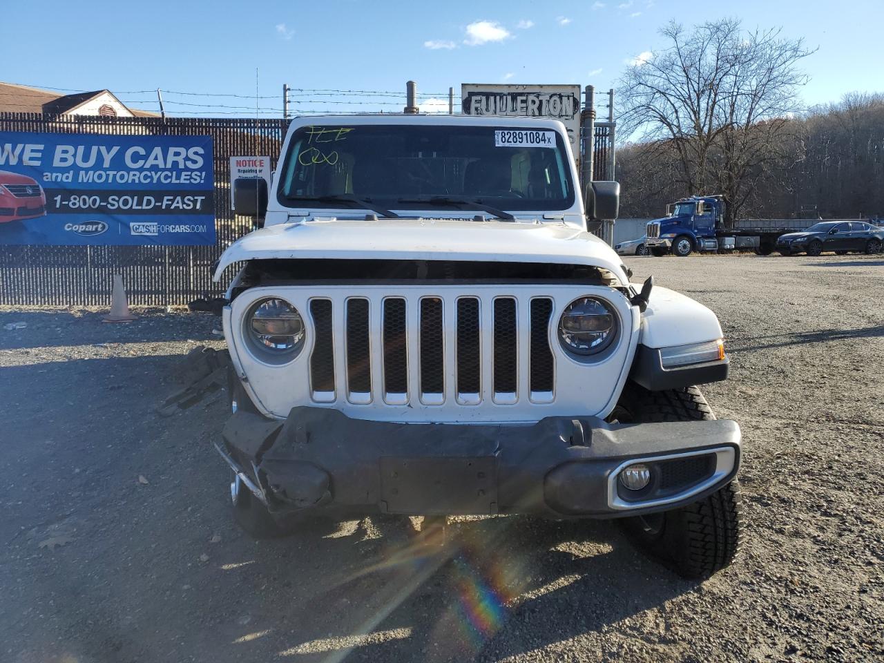 2020 Jeep Wrangler VIN 1C4HJXEG5LW150427 Copart auction photo, mechanical / front end damage thumbnail 5