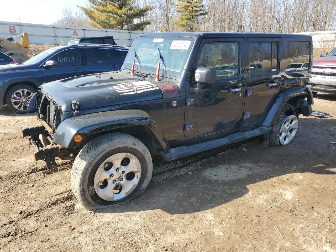 2015 Jeep Wrangler VIN 1C4BJWEG2FL643469