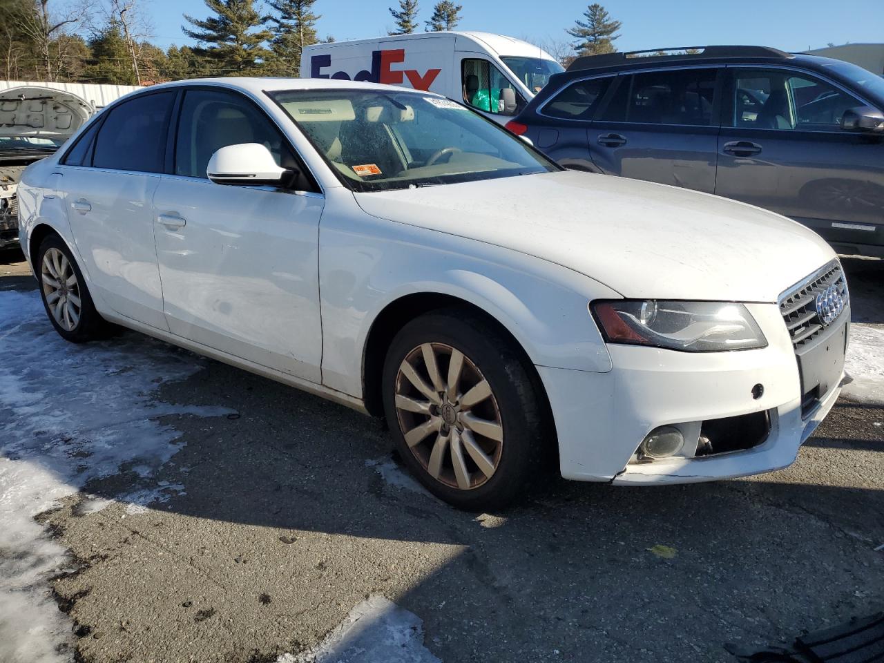 2009 Audi A4 VIN WAUSF78K59N034633 Copart auction photo, side / minor dent/scratches damage thumbnail 4