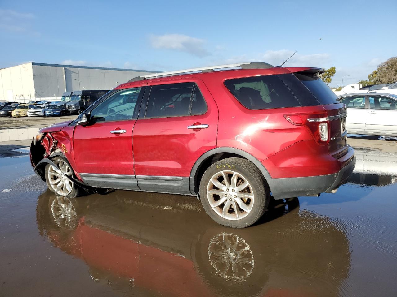 2013 Ford Explorer VIN 1FM5K7D88DGC94250 Copart auction photo, front end damage thumbnail 2
