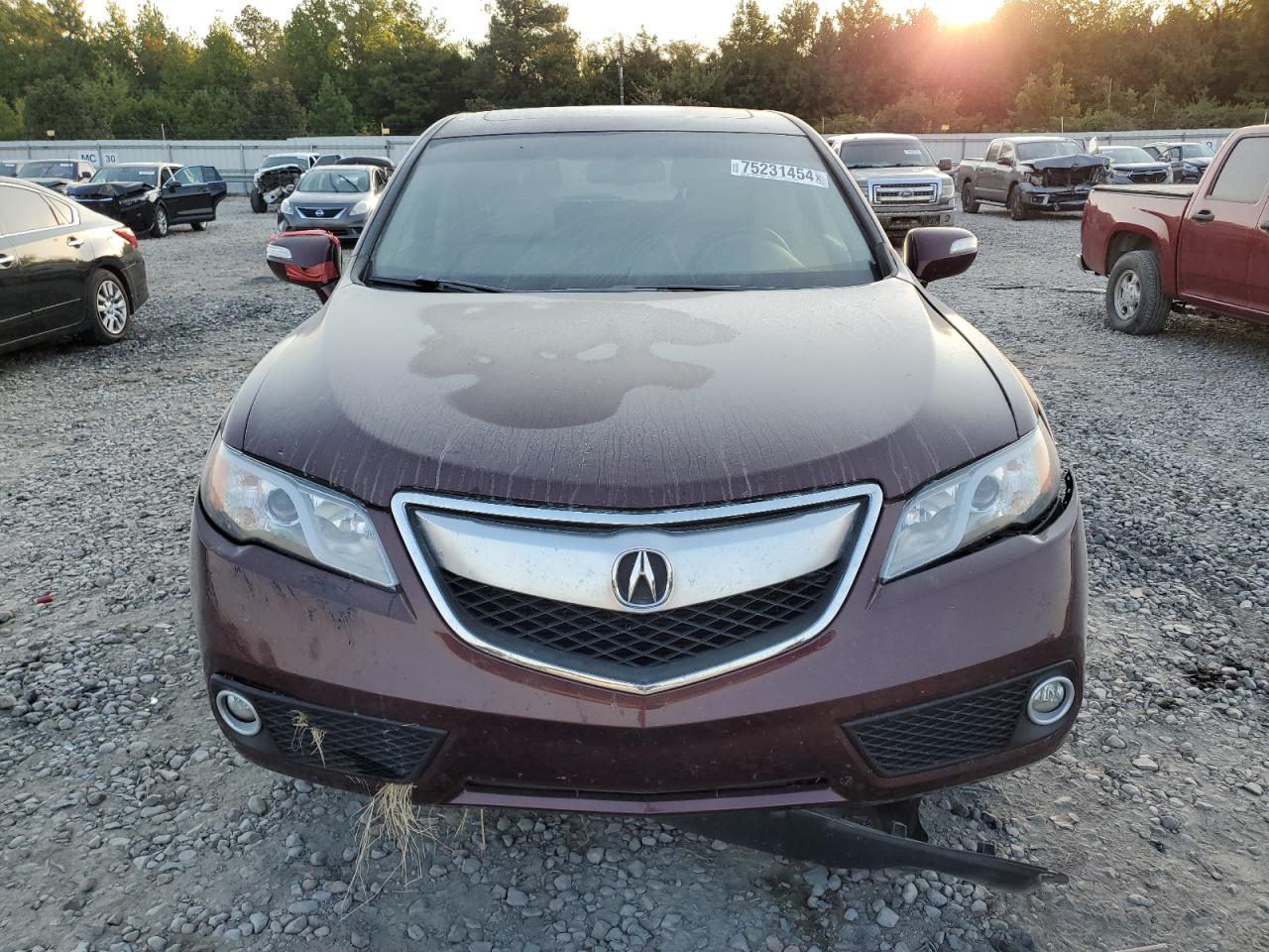 2014 Acura RDX VIN 5J8TB3H5XEL005514 Copart auction photo, undercarriage damage thumbnail 5