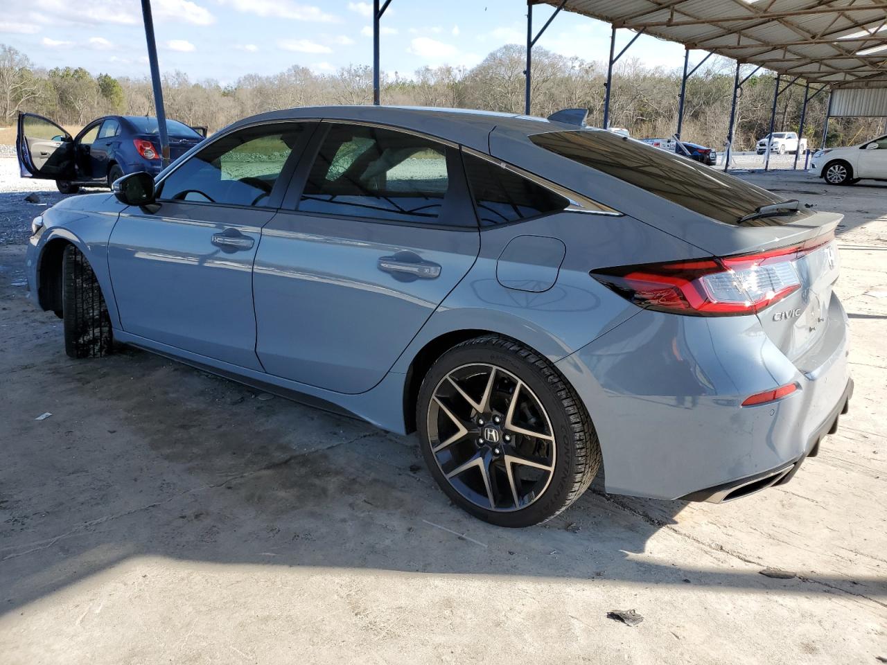 2022 Honda Civic VIN 19XFL1H80NE001133 Copart auction photo, all over damage thumbnail 2