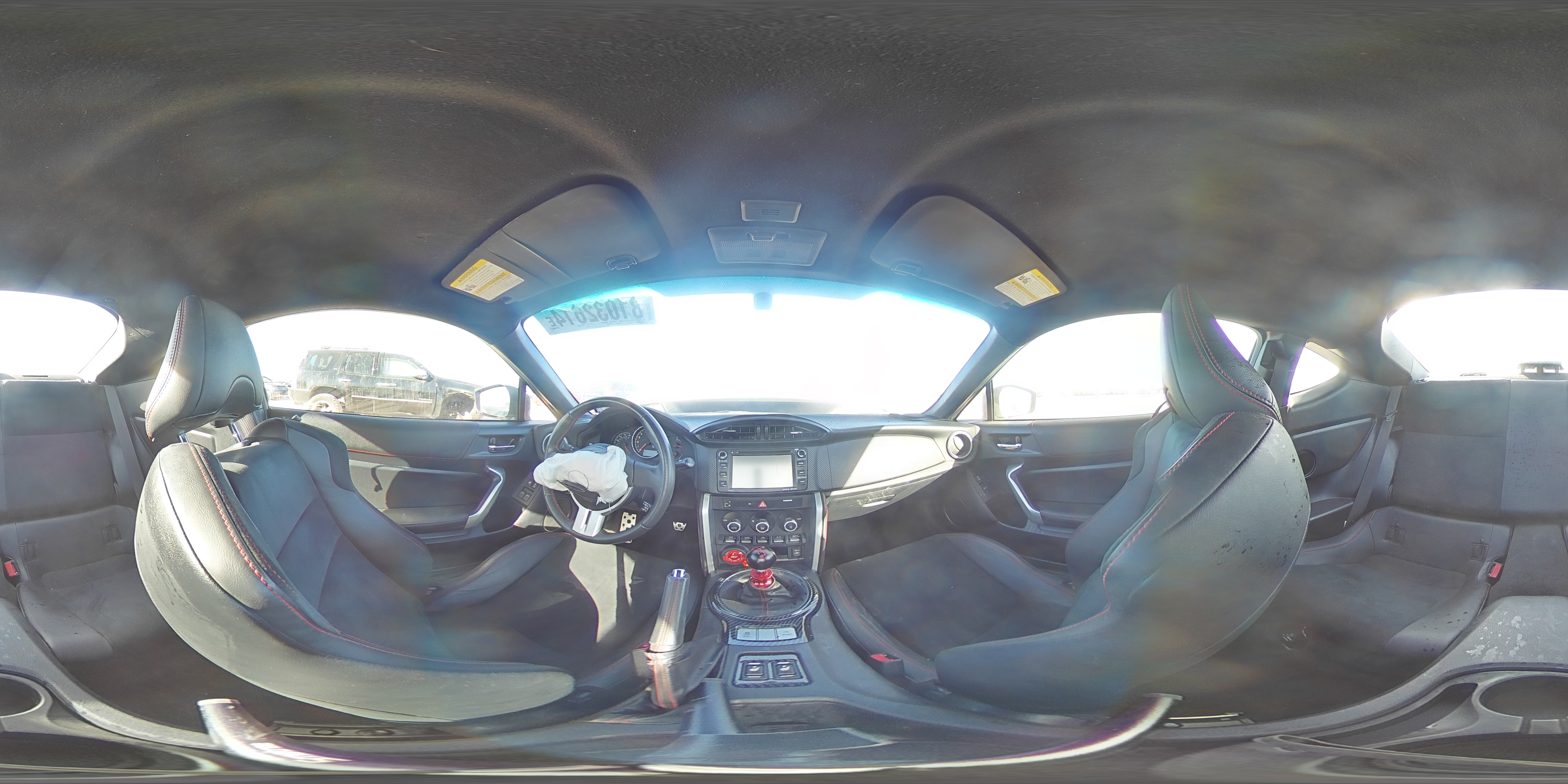 2016 Subaru BRZ VIN JF1ZCAC19G9604716 Copart auction photo, rear end / front end damage thumbnail 12
