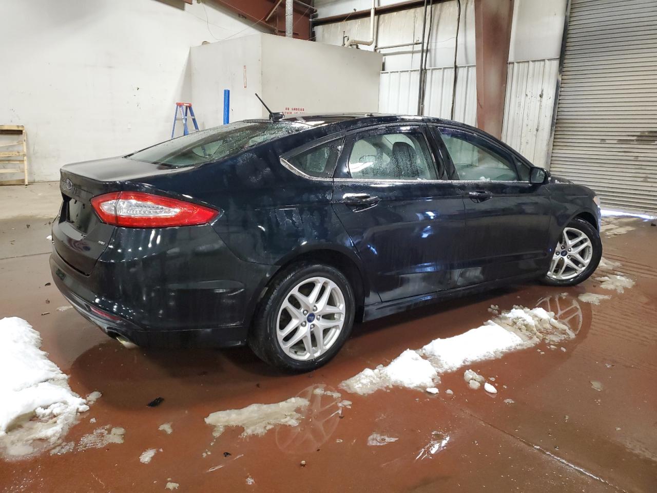 2014 Ford Fusion VIN 3FA6P0H78ER120391 Copart auction photo, front end / side damage thumbnail 3