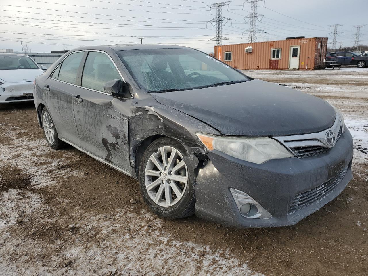 2012 Toyota Camry VIN 4T4BF1FK8CR239476 Copart auction photo, front end / mechanical damage thumbnail 4