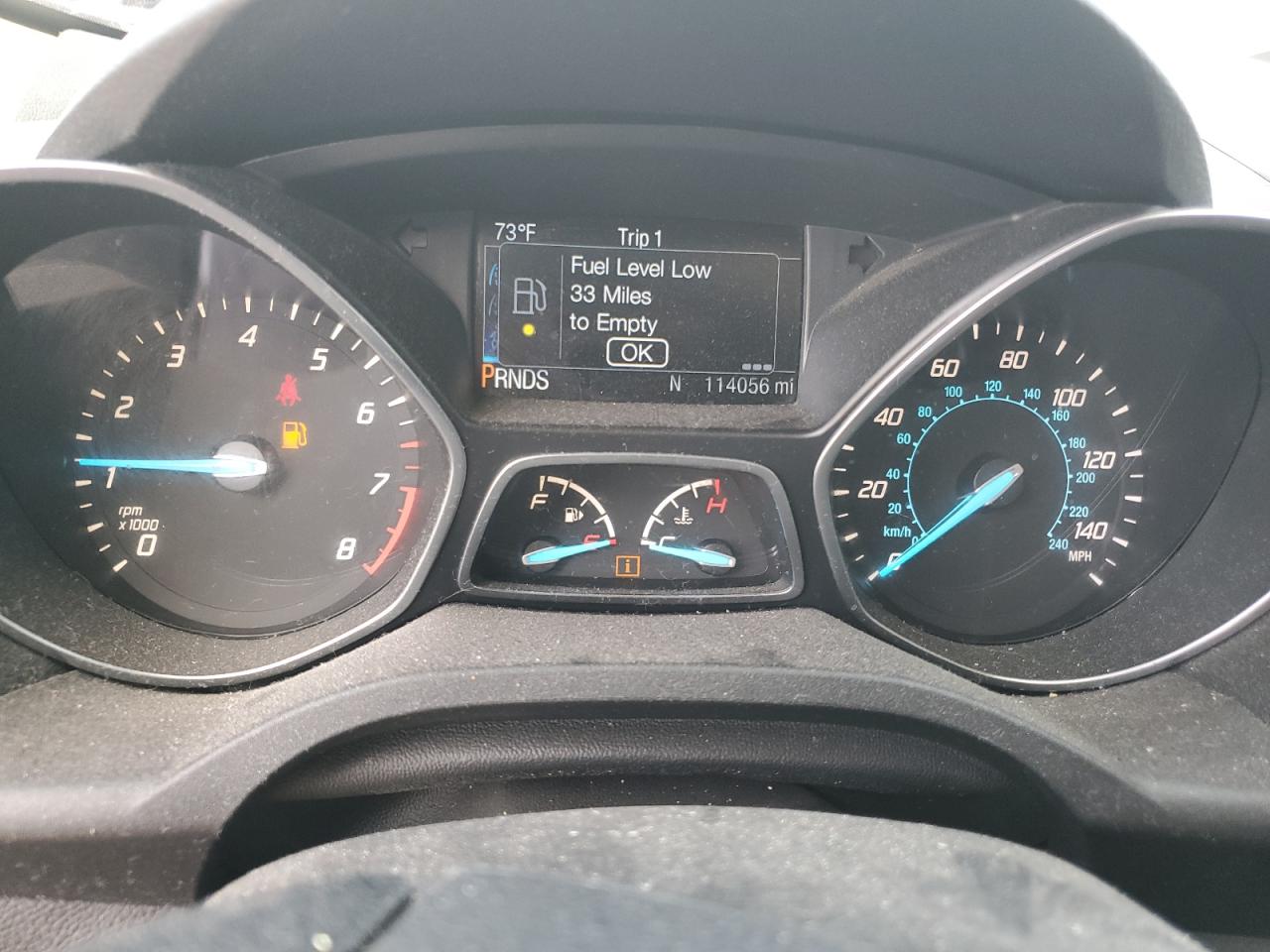 2016 Ford Escape VIN 1FMCU0F74GUB38757 Copart auction photo, undercarriage / rear end damage thumbnail 9