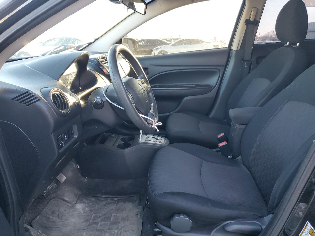2021 Mitsubishi Mirage VIN ML32AUHJ5MH010317 Copart auction photo, all over damage thumbnail 7