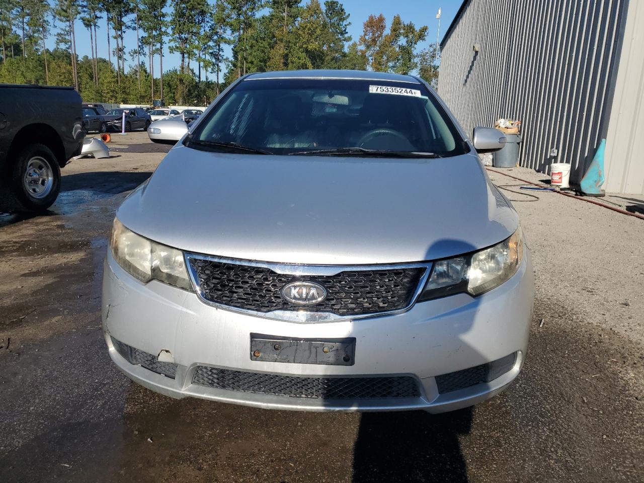 2010 KIA Forte VIN KNAFU4A25A5055065 Copart auction photo, rear end / front end damage thumbnail 5