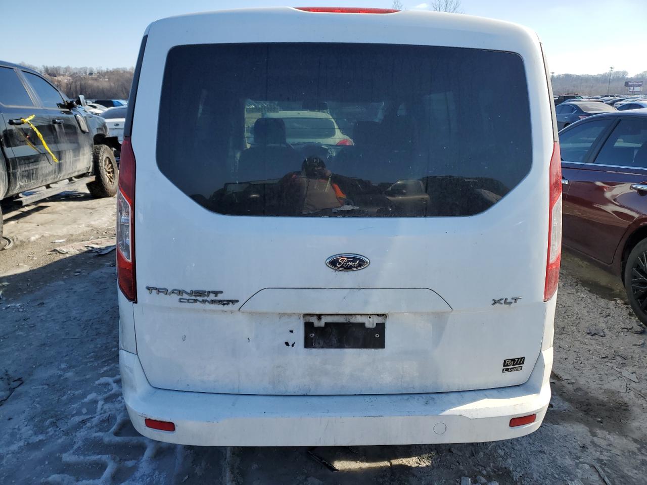 2014 Ford Transit VIN NM0GE9F72E1139957 Copart auction photo, front end damage thumbnail 6