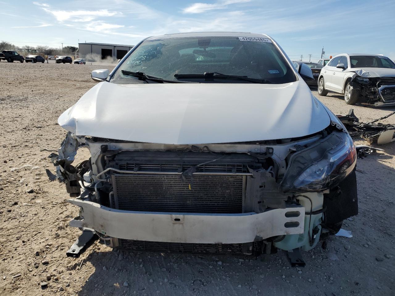 2019 Chevrolet Malibu VIN 1G1ZD5ST4KF142957 Copart auction photo, front end / undercarriage damage thumbnail 5