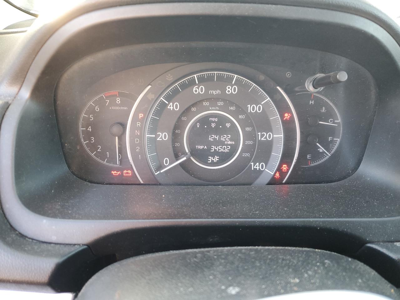 2014 Honda CR-V VIN 5J6RM4H57EL077807 Copart auction photo, front end damage thumbnail 9