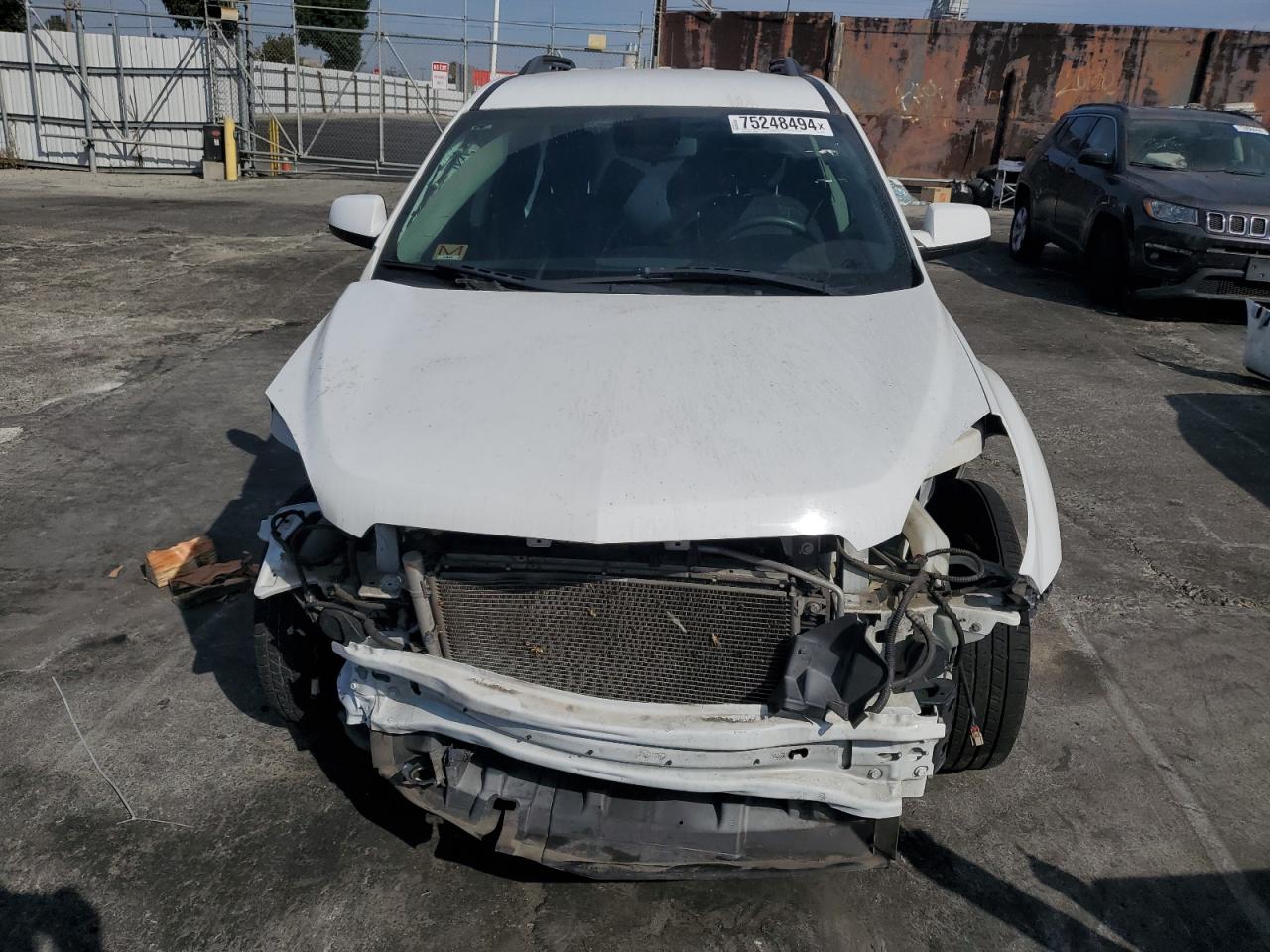 2016 Chevrolet Equinox VIN 2GNALCEK8G1149589 Copart auction photo, front end damage thumbnail 5