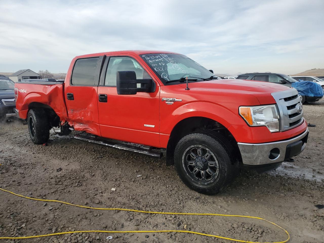 2012 Ford F-150 VIN 1FTFW1ET6CFA44975 Copart auction photo, side / rear end damage thumbnail 4