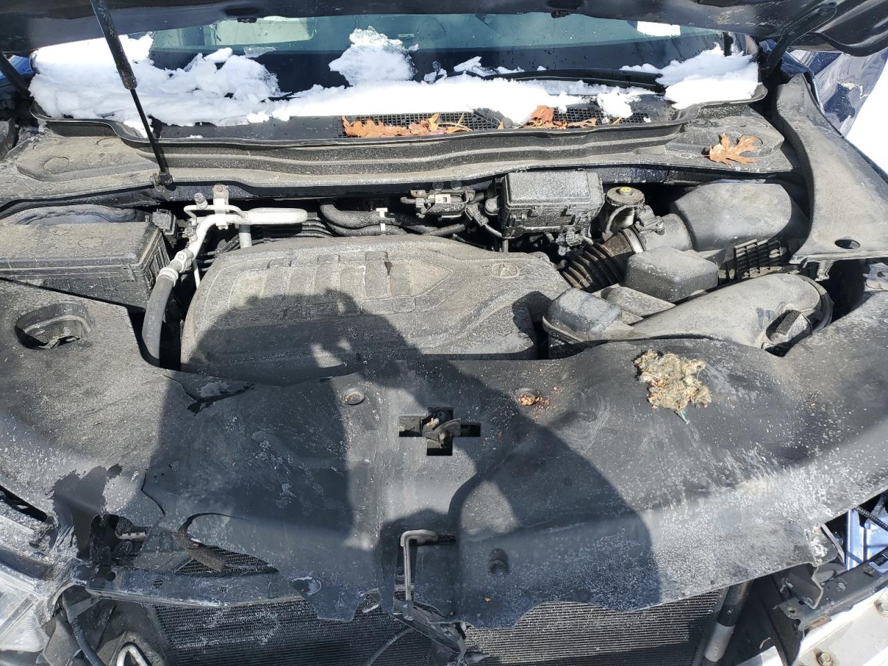 2020 Acura MDX VIN 5J8YD4H55LL010851 Copart auction photo, all over damage thumbnail 12