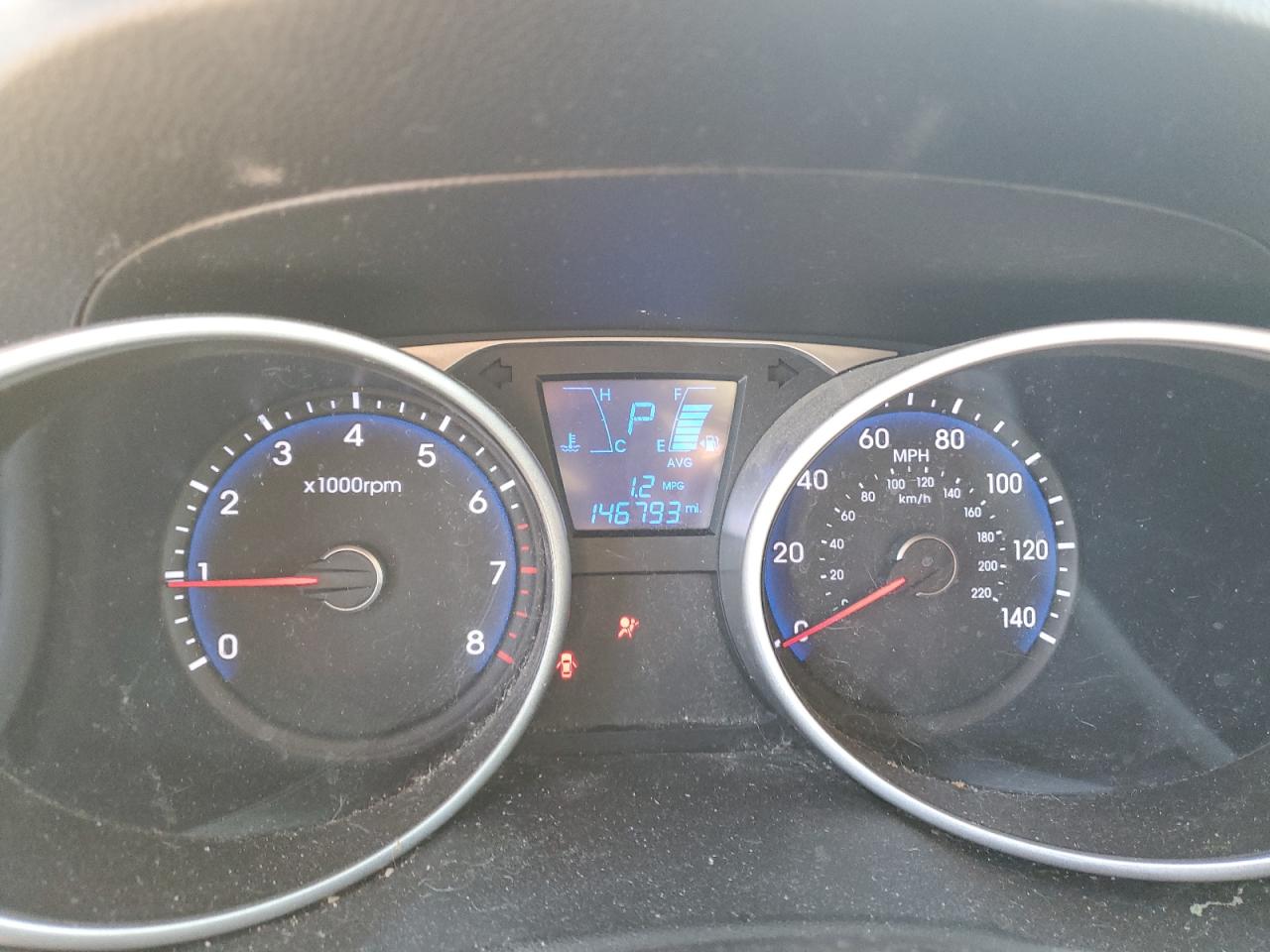2013 Hyundai Tucson VIN KM8JU3AC5DU684265 Copart auction photo, front end damage thumbnail 9