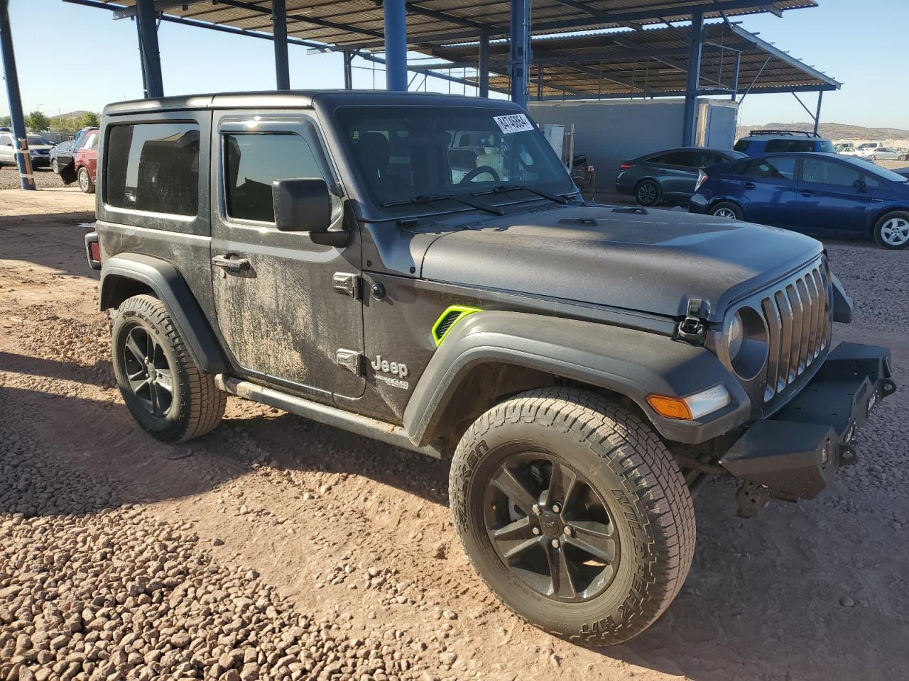 2019 Jeep Wrangler VIN 1C4GJXAG4KW617837 Copart auction photo, rear end damage thumbnail 4