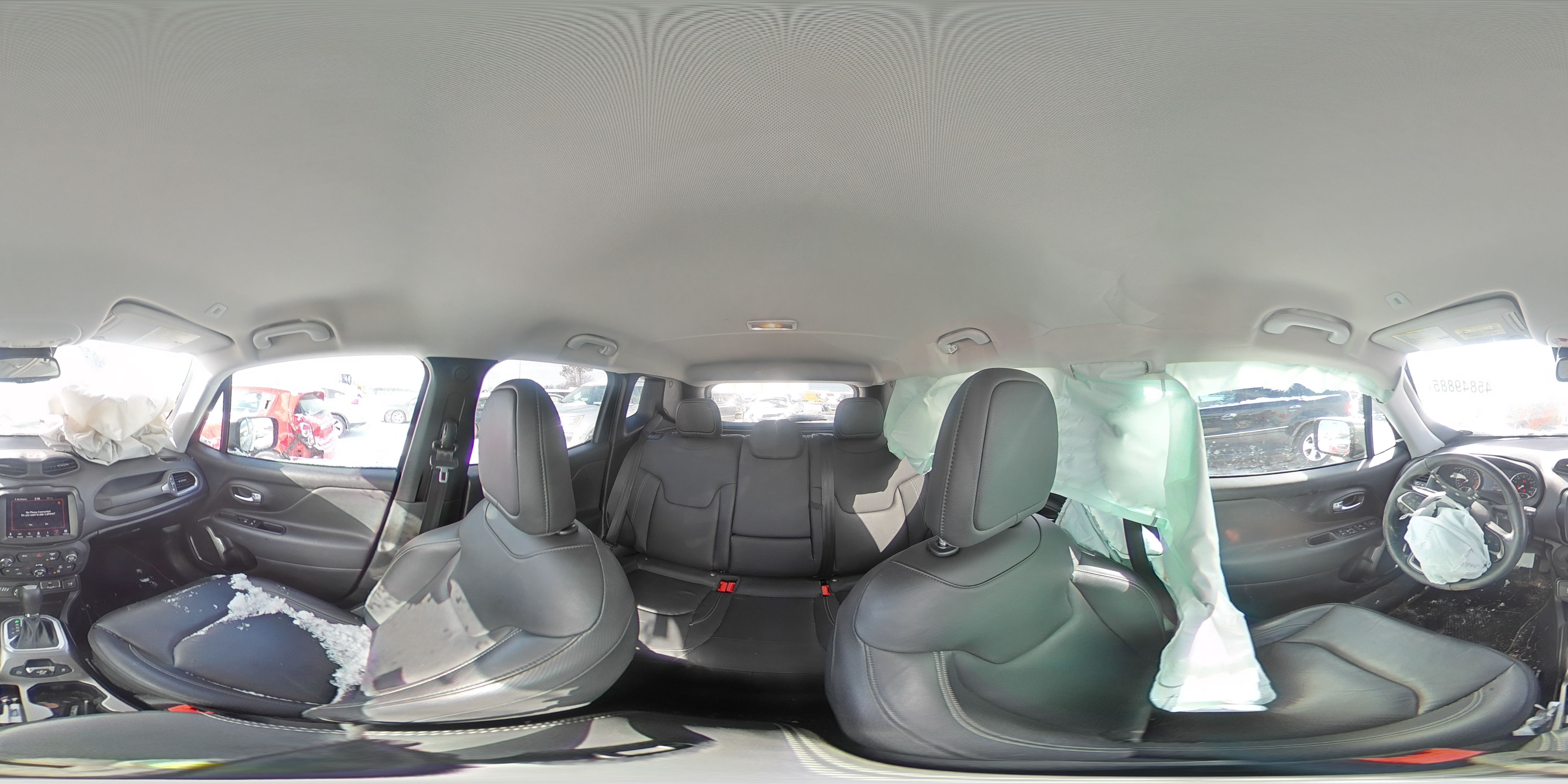 2021 Jeep Renegade VIN ZACNJDD13MPM56648 Copart auction photo, front end damage thumbnail 14