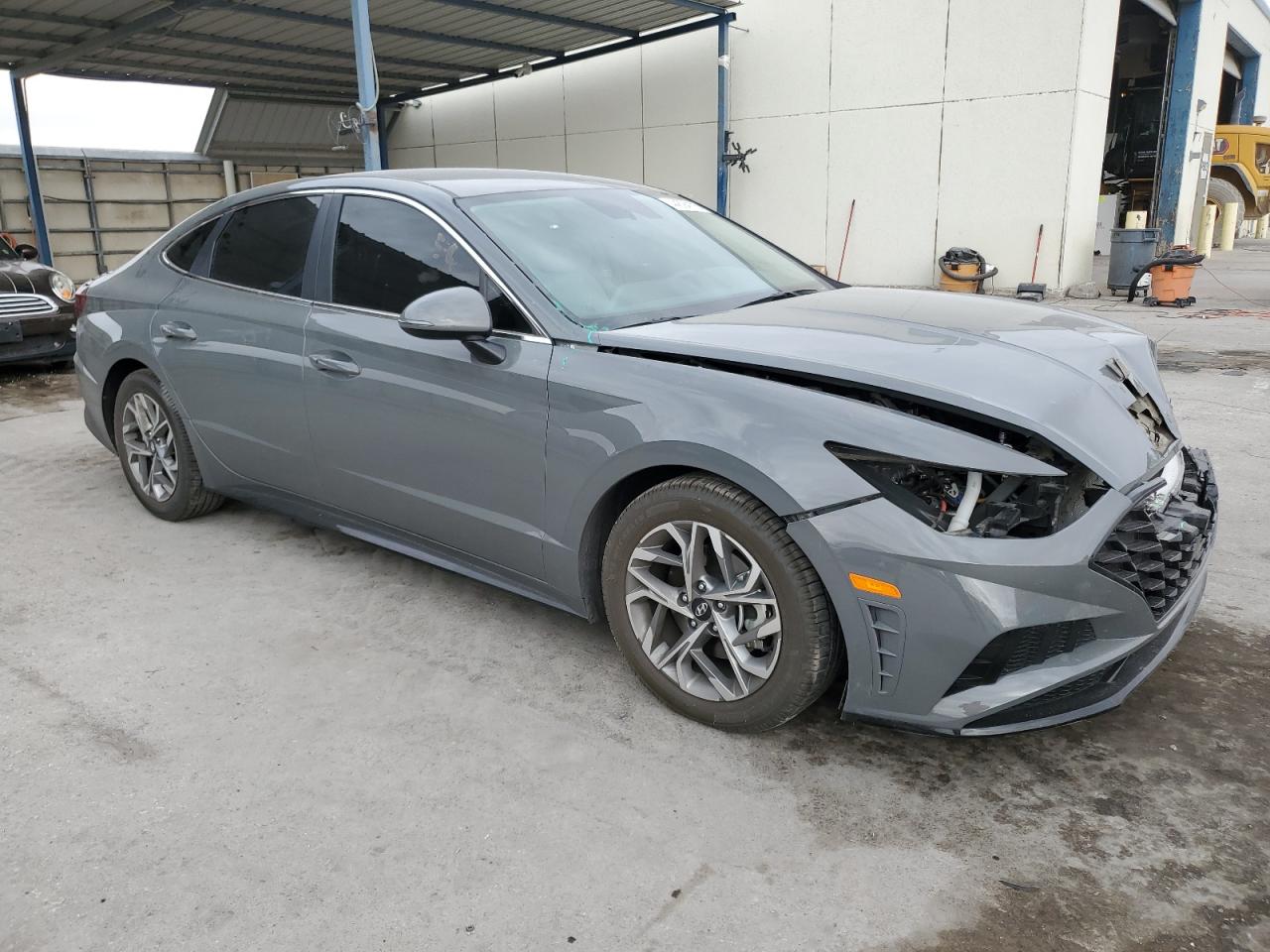 2020 Hyundai Sonata VIN 5NPEL4JA6LH003858 Copart auction photo, front end damage thumbnail 4