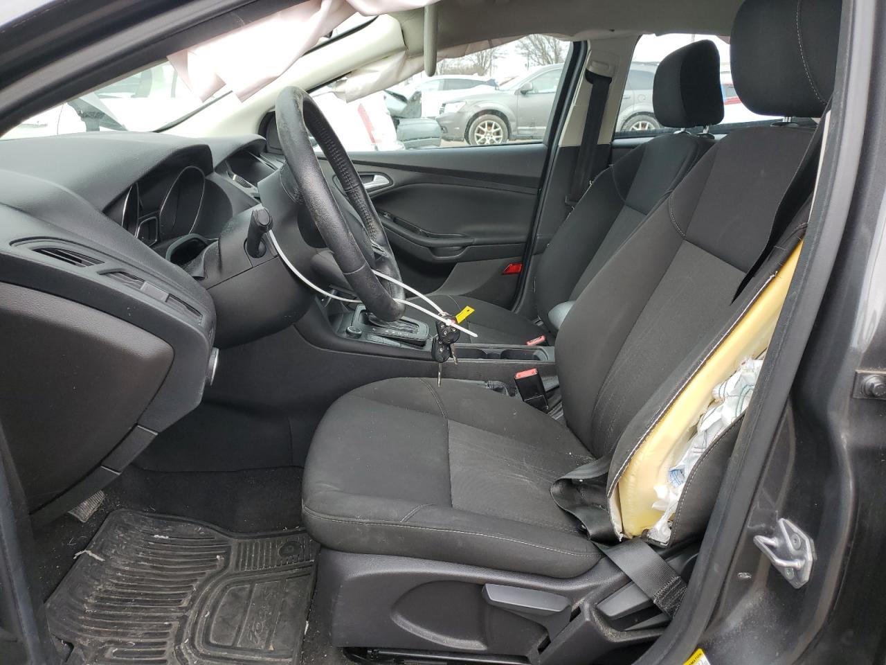 2017 Ford Focus VIN 1FADP3K21HL340464 Copart auction photo, rear end / side damage thumbnail 7