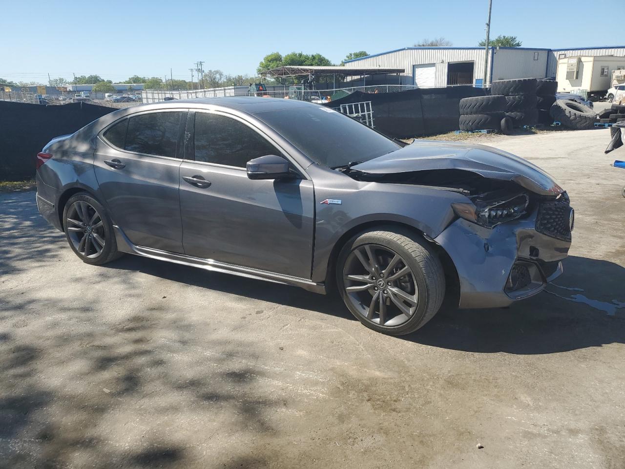 2019 Acura TLX VIN 19UUB3F61KA002234 Copart auction photo, front end damage thumbnail 4