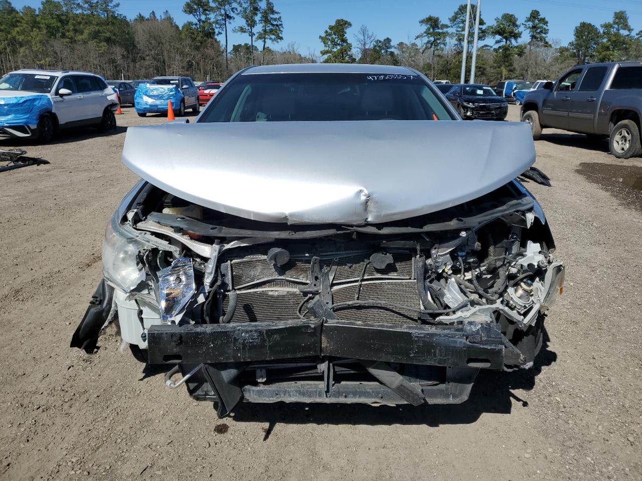 2012 Toyota Camry VIN 4T1BD1FK9CU048634 Copart auction photo, front end / minor dent/scratches damage thumbnail 5