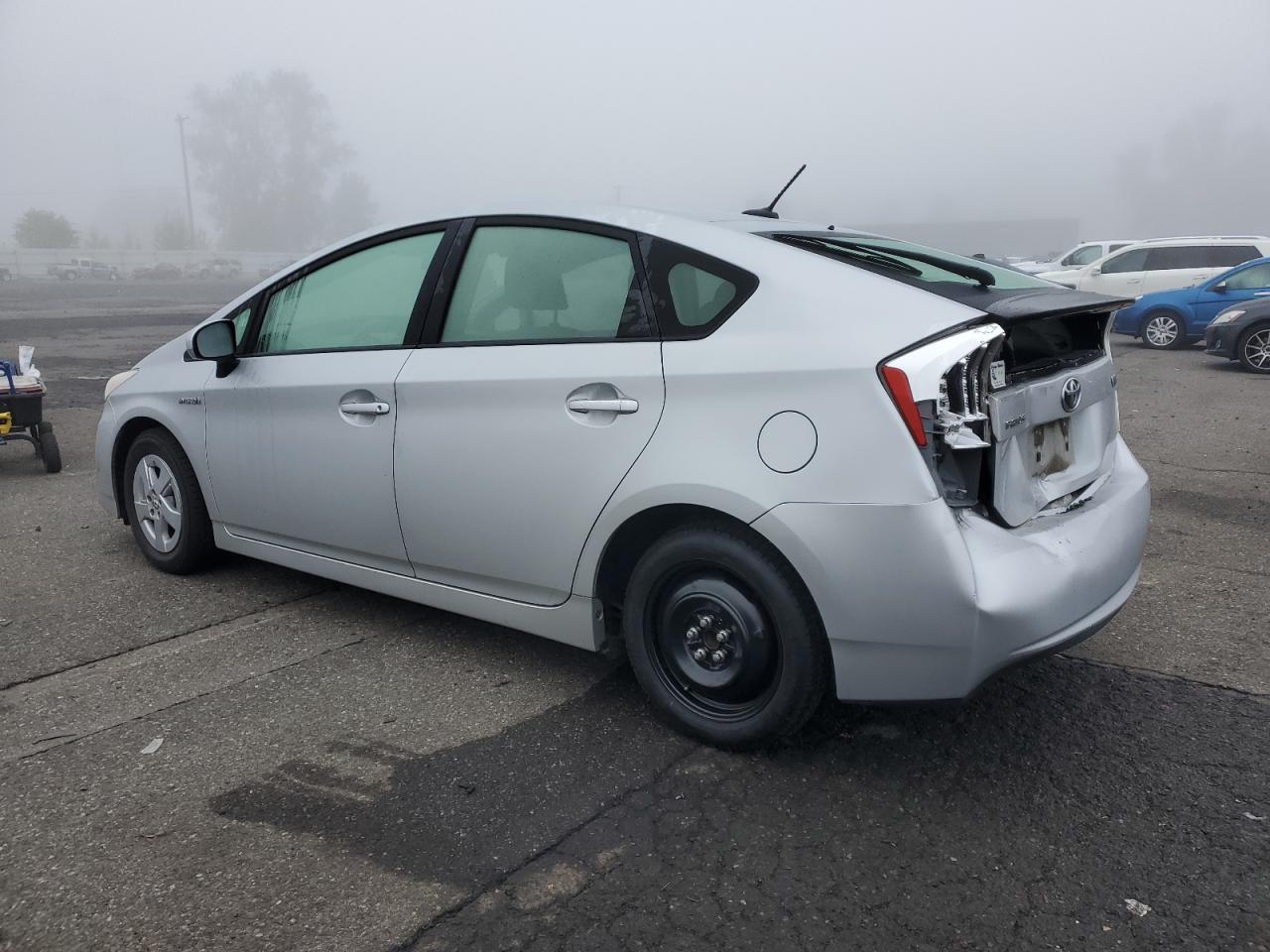 2011 Toyota Prius VIN JTDKN3DU7B0302431 Copart auction photo, rear end damage thumbnail 2